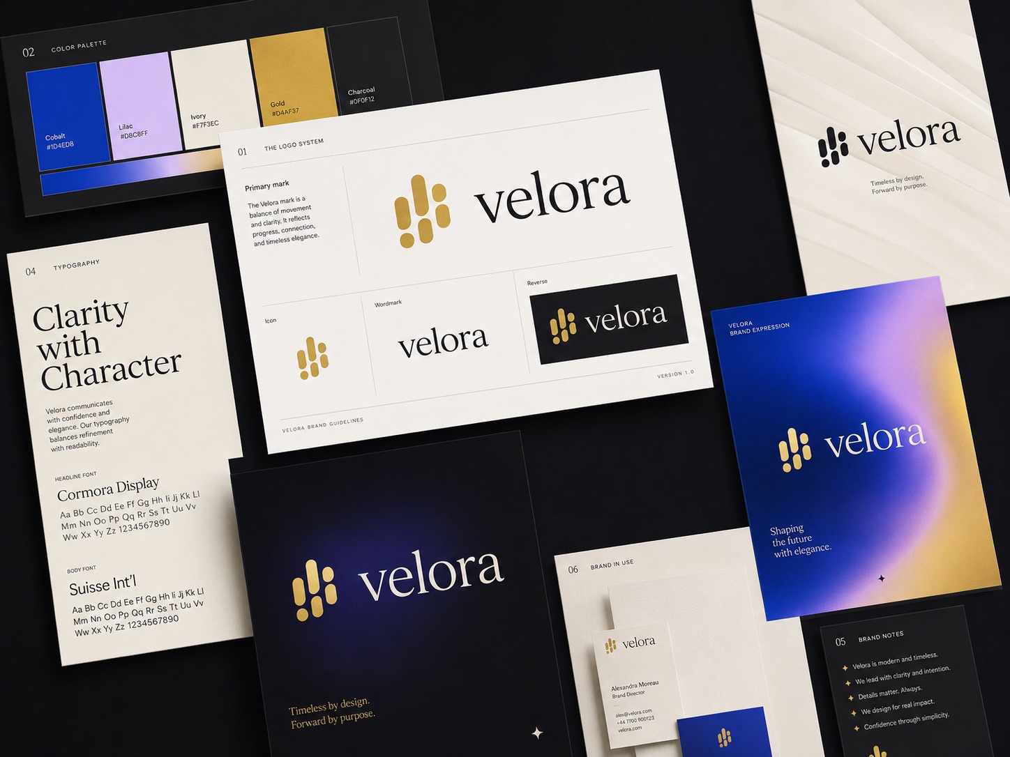 Velora — Brand Identity System