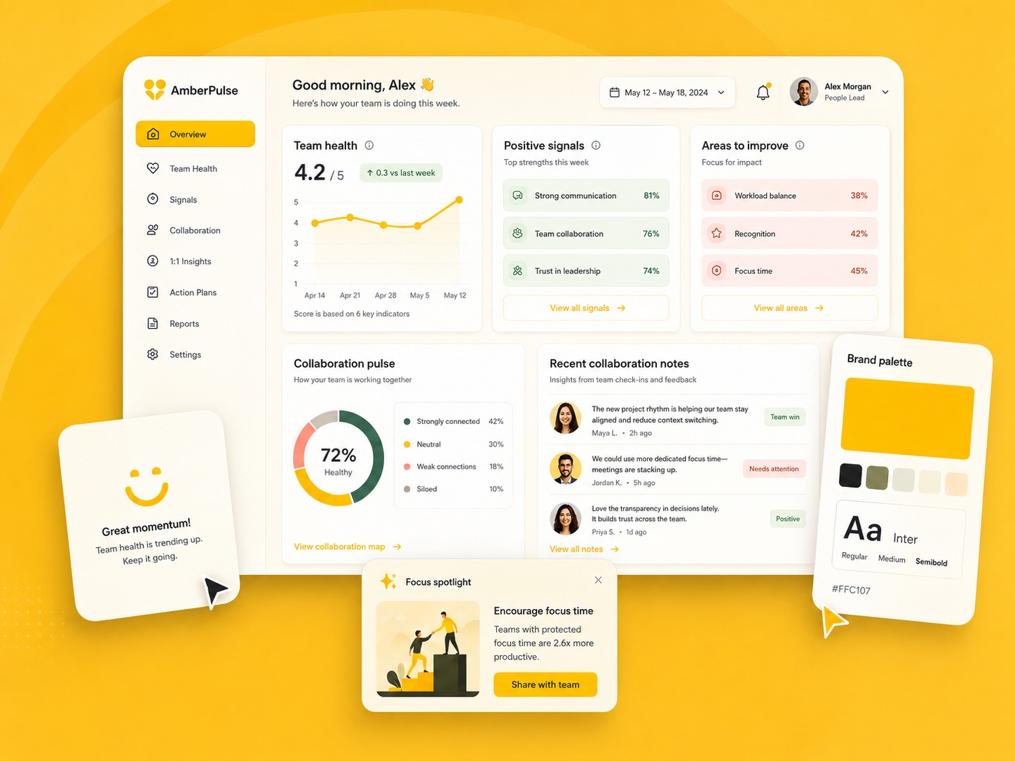 AmberPulse — Real-Time SaaS Analytics