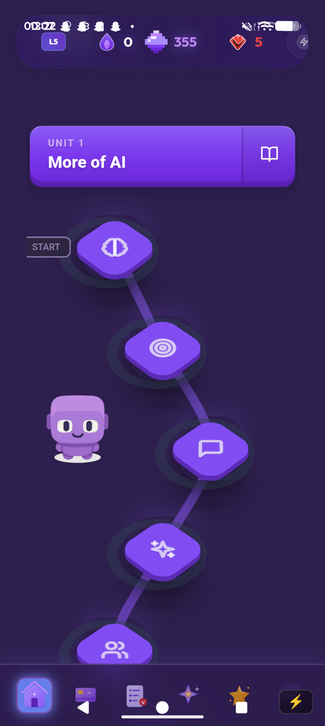 Original CodeVantum fixed lesson roadmap